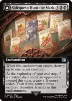 Sidequest: Hunt the Mark // Yiazmat, Ultimate Mark (FIN) 453 MTG Regular NM - Image 1