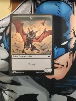 Bat Token BLB BLOOMBURROW MtG Magic The Gathering - Image 1
