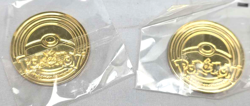 Pokemon TCG Metal Gold Coins OFFICIAL Zacian/Zamazenta Ultra Premium Collection - Image 2