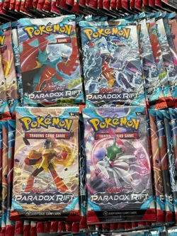 Lot of (400) Pokemon TCG Scarlet & Violet Paradox Rift Booster Packs Sealed - Image 2