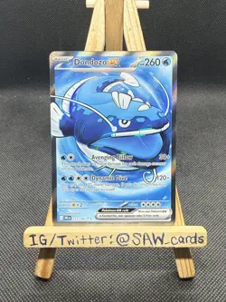 Pokemon TCG Dondozo ex 211/182 SV Destined Rivals Ultra Rare Holo - Image 1