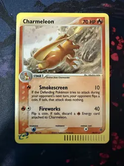 Charmeleon 2003 Pokemon EX Dragon Holo Secret Rare #99/97 NM - Image 1