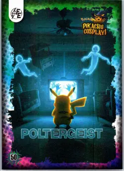 Poltergeist (Pikachu) #50 - Galaxy Holo - Electric Pikachu Cosplay - Pokemon - Image 1