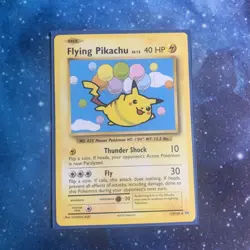 Pokemon TCG Flying Pikachu XY Evolutions 110/108 Regular Secret Rare - Image 1