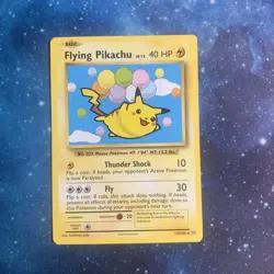 Pokemon TCG Flying Pikachu XY Evolutions 110/108 Regular Secret Rare - Image 3