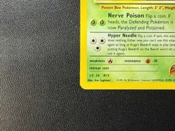 Pokemon TCG Koga's Beedrill Gym Challenge Holo Rare 9/132 Unlimited 💫SWIRL💫 - Image 4