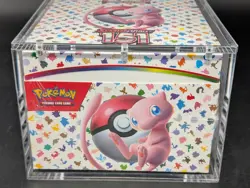 Pokemon 151 SV3.5 Booster Bundle Display Factory Sealed Case W/Acrylic Case - Image 5
