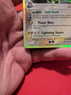 Pokemon TCG Rayquaza EX Delta Species 13/113 Reverse Holo Holo Rare - Image 2