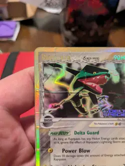 Pokemon TCG Rayquaza EX Delta Species 13/113 Reverse Holo Holo Rare - Image 3