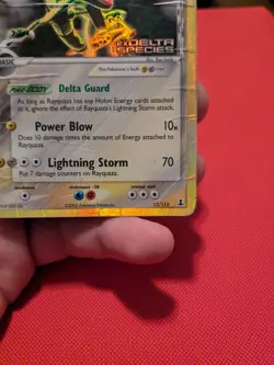 Pokemon TCG Rayquaza EX Delta Species 13/113 Reverse Holo Holo Rare - Image 5