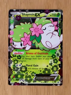 Pokemon Shaymin EX XY148 XY Generations Rare Holo Promo Black Star NM - Image 1