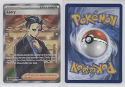 Larry Ultra Rare Pokemon Scarlet & Violet Paradox Rift PAR #235 - Image 3