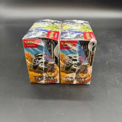 Lot of (2) Pokemon TCG Obsidan Flames Booster Boxes Selead w/ Plastic Case - Image 2
