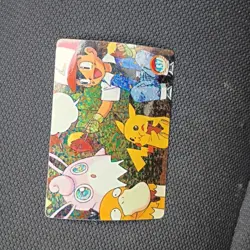 Pikachu Psyduck Holo Pokemon Vintage Pocket Monsters Vending Prism Sticker 437 - Image 3