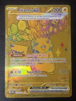 Pikachu EX 179/131 - Prismatic Evolution - Hyper Rare - Pokemon - Image 1