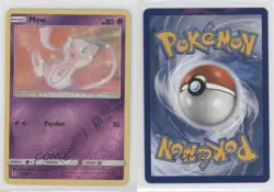 Mew Reverse Foil Pokemon Sun & Moon Hidden Fates #32 - Image 3
