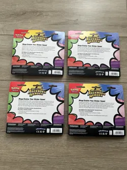 4 Ascended Heroes Tech Sticker Collection 3-Pack Blisters Pokemon Factory Sealed - Image 2