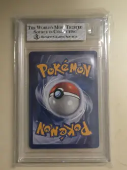 1999 Pokemon TCG BGS 8 Graded Lapras Fossil #10 1st Edition 💪 8 RegradeU - Image 2