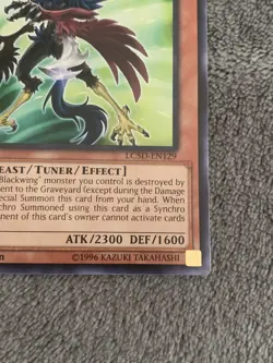 Yu-Gi-Oh! TCG Blackwing - Kogarashi the Wanderer, LC5D-EN129 Common 1st Ed - Image 4