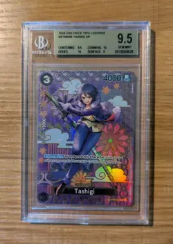 Tashigi OP08 SP Alt Art ST06-006 One Piece CCG Two Legends ENG - BGS 9.5 - Image 1