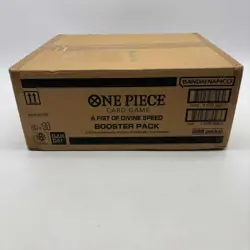 One Piece English OP11 A Fist Of Divine Speed Booster Pack Box Case Sealed - Image 4