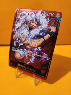One Piece CCG Monkey.D.Luffy ST21-001 Leader English Edition - Image 1