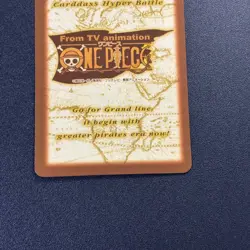 2001 One Piece Monkey D Luffy Holo Foil S120 Carddass Hyper Battle - Image 4