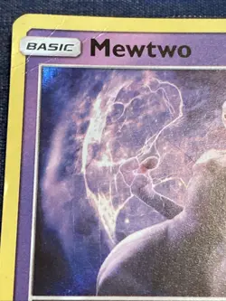 Pokemon Mewtwo Detective Pikachu 12/18 Holo Rare - Image 2