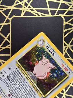 🔥 Clefable 1/64 🔥 Original Holo Rare Jungle Set Pokemon Card 1999 WOTC TCG - Image 5