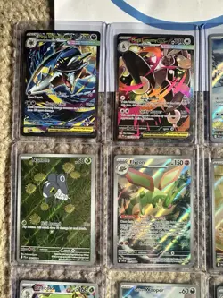 Pokemon TCG 12 Card Lot Phantasmal Flames Mega Sharpedo Lopunny SIR + IR Cards - Image 3