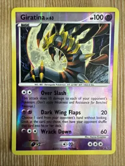 Giratina - 10/127 - Reverse Holo - Platinum - Pokemon Card - NM/VLP - Image 1