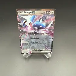 Pokemon TCG Dialga ex SVP 180 Scarlet & Violet Black Star Promo Card - Image 1