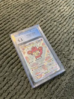 Pokemon Simisear VSTAR Crown Zenith GG37/GG70 CGC 9.5 Full Art Holo Card - Image 2