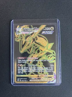 Pokemon TCG Rayquaza VMAX TG29/TG30 SWSH Silver Tempest Secret Rare Card. NM. - Image 1