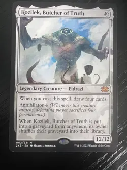 Kozilek, Butcher of Truth Double Masters 2022 Card 002/331 MTG - Image 1