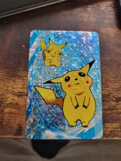 1999 Pokemon Pocket Monsters Bandai Sticker/Card #220 Pikachu MINT! - Image 1