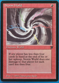 Storm World Legends NM (Rare Reserved List MTG Magic Card) (506799) ABUGames - Image 1