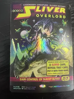 Sliver Overlord (Showcase) Special Guests Foil - Image 1