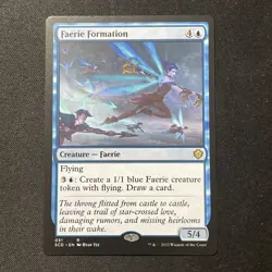1x Faerie Formation NM Eng MTG - Starter Commander - Image 1