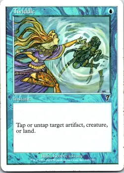 Twiddle #107 7th Edition Magic: The Gathering MTG Light Play Common - Image 1