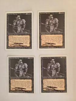 MTG 4X Hypnotic Specter SIGNED by Douglas Shuler Revised 1994 RARE! - Image 3