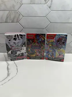 Pokemon Booster Bundle Lot Tcg Factory Sealed White Flare Phantasmal Journey 💎 - Image 1