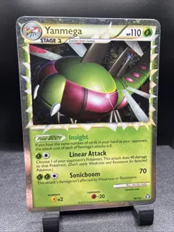 Yanmega 98/102 Rare Prime HGSS Triumphant Pokemon MP - Image 1