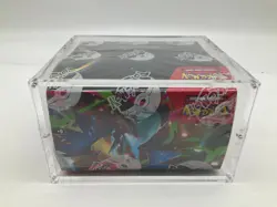 Pokemon TCG Phantasmal Flames Booster Boxes Sealed w/ Acrylic Case - Image 3