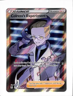 Colress's Experiment (Full Art) 190/196 SWSH11: Lost Origin Pokemon Card - Image 1