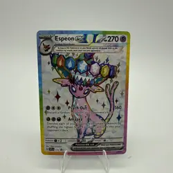 Pokemon Espeon EX SVP 175 Premium Figure Collection Black Star Promo NM - Image 1