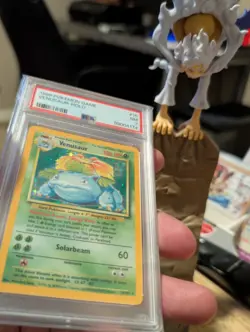 Pokemon TCG Venusaur 15/102 Base Set Holo Rare EN 1999 Mitsuhiro Arita PSA 7 - Image 4