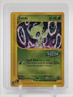 CELEBI 2002 POKEMON 4EVER PROMO THE VOICE OF THE FOREST HOLO #50 Q1173 - Image 1