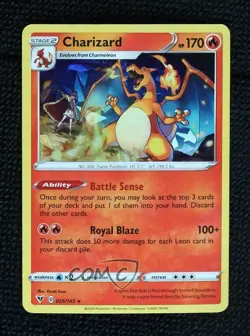 Charizard (Theme Deck Cracked Ice Holo) Holo Pokemon Vivid Voltage #025 - Image 1