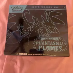 Pokemon Mega Evolution Phantasmal Flames Elite Trainer Box contact before buying - Image 2
